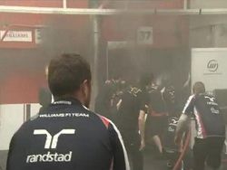 На Гран-при Испании взорвалась машина с топливом
